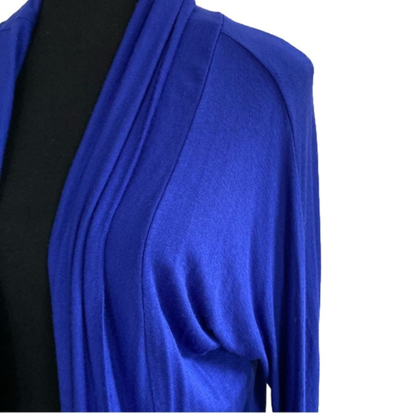 TEA n Rose royal blue open lightweight cardigan. No tags , size S? - Picture 3 of 4